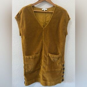 Madewell Corduroy Shift Dress Size Small